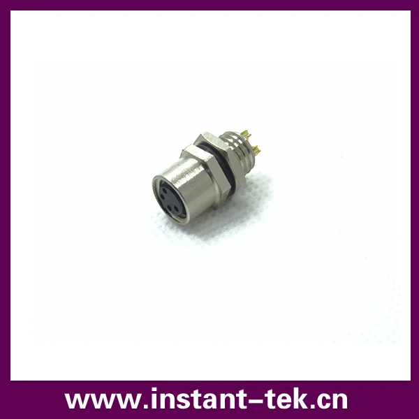 INST M8 6-контактный разъем панели мужчина
