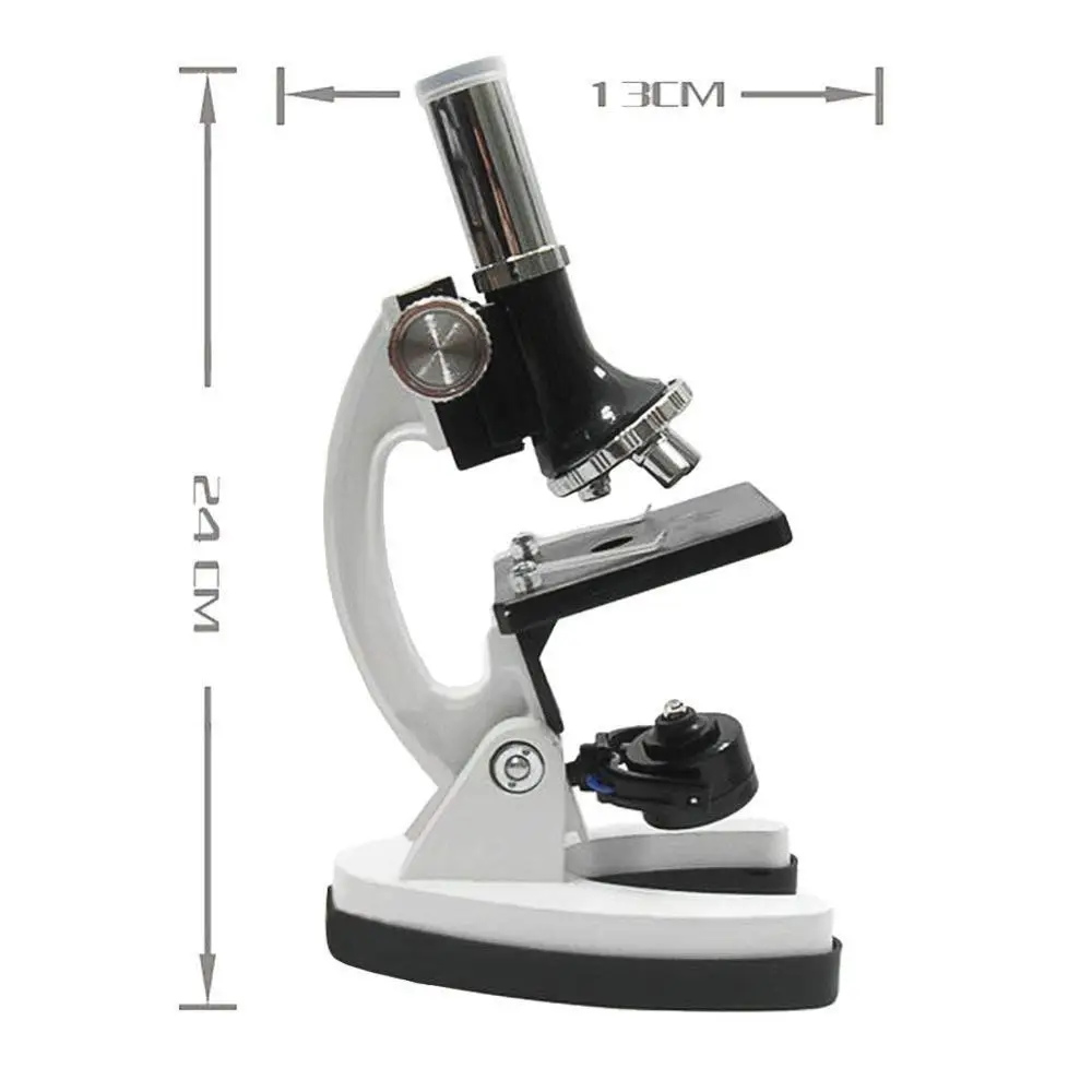 1200X Beginner Microscope Kit with 28 pcs accessories for Discover Nature(BM-08019)