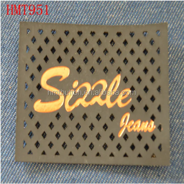 leather labels for jeans