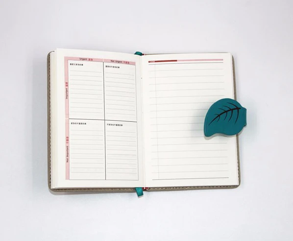 2018 Pocket size colorful pu leather cover notebook