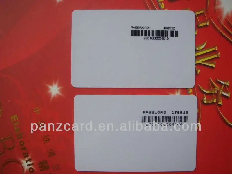 Customized PVC Plastic Gift Scratch Code Voucher Cards Barcode Scratch Off Cards Lottery Ticket Game Scratch Cards for win