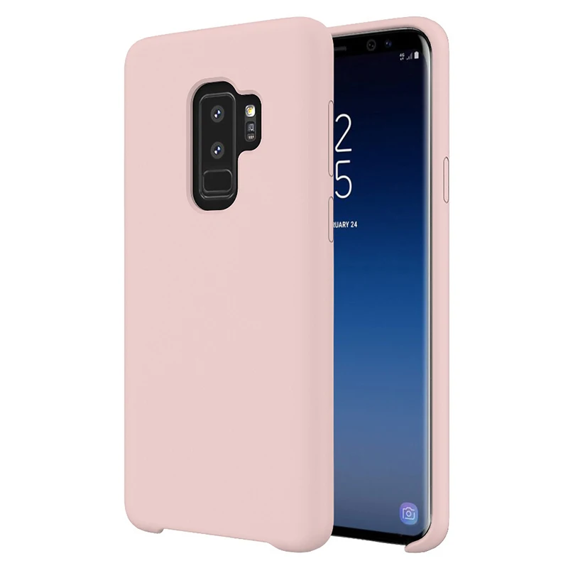 
For Samsung Galaxy J4/J6 Plus 2018 Orignal Liquid Silicone Gel Rubber Case 