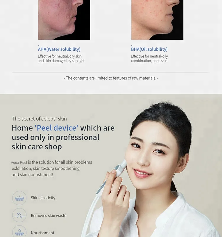 Home use Aqua peel hydra dermabrasion