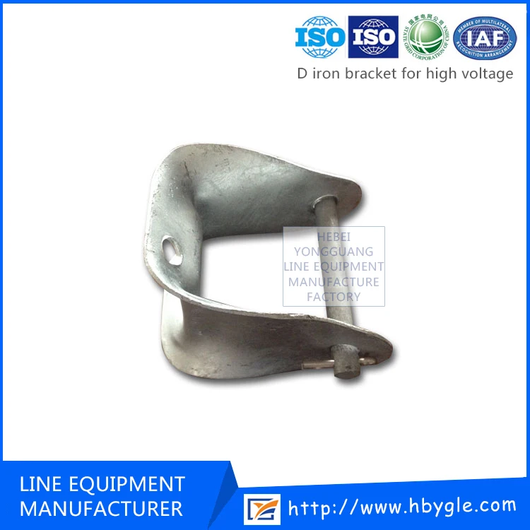 Bracket for Electric Power Line/ Single Spool Insulator Clevis D Iron Carbon Steel,carbon Steel 0.44-10.5KG 70-600 KN Standard