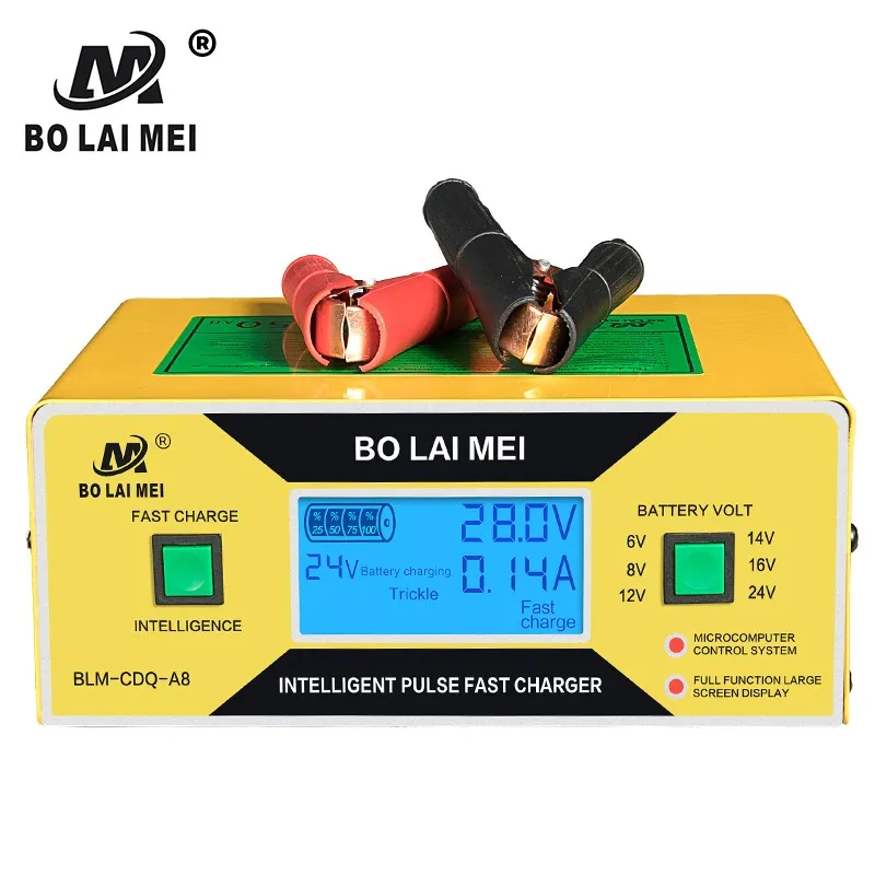 Full automatic quick 12v 10a gel automotive battery charger