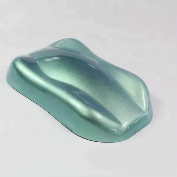 Green Interference pearlescent pigment, iridescent  pearl pigment ,Nature pearlescent powder pigment for ink