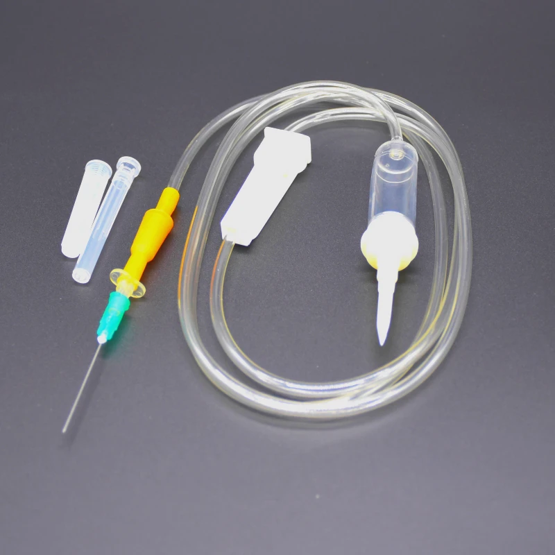 
High Quality Iv Infusion Giving Set With Filter Non-toxic sterile Infusion Set for Single Use With Needle 23G 