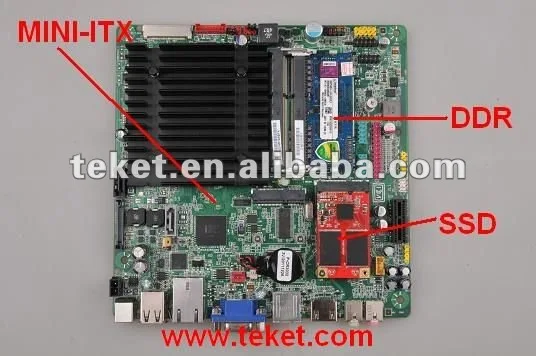 мини- itx board_motherboard_mainboard dn2800mt вт/тонкий клиент/мини-пк компонентов- 2gb оперативной памяти ddr3 8gb msata ssd и