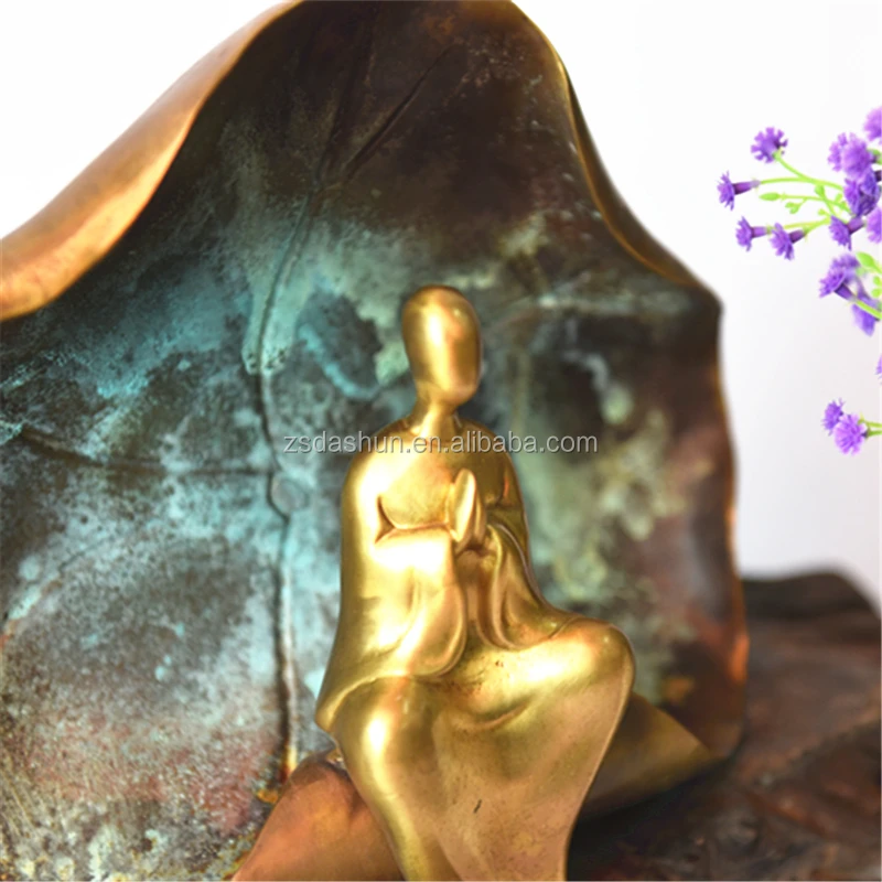 Chinese style lasting charm pure brass gift