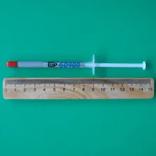 5Pcs/lot 1g Gray GD900 High Performance Thermal Grease Paste Silicone Heat Sink Compound CPU and video card Cooler Fan