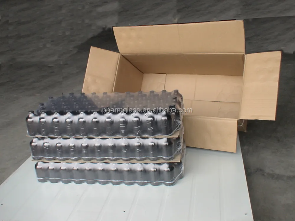 Amber Glass Bottles for Syrup DIN PP 28mm from 30ml to 500ml