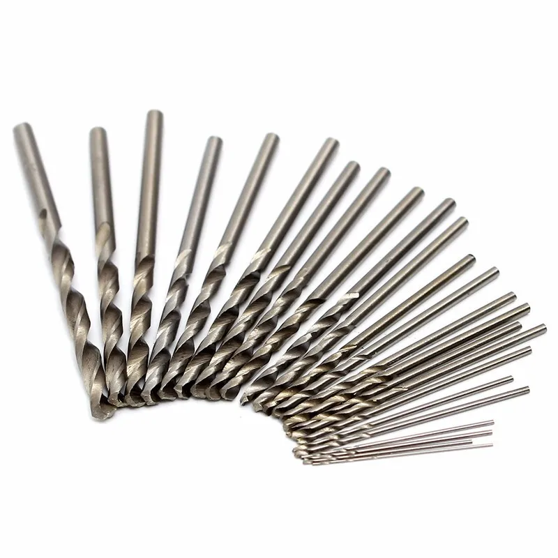150Pcs Mini Micro Power High Speed Steel Drill Bit Twist Kits Set 0.4-3.2mm Accessories Wood Drilling VEM41