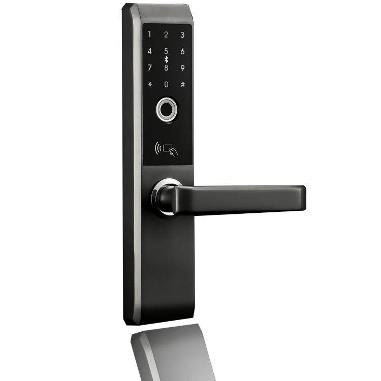 Tuya Home Smart Biometric Access Control Automatic Wifi Fingerprint Smart Door Lock I1W