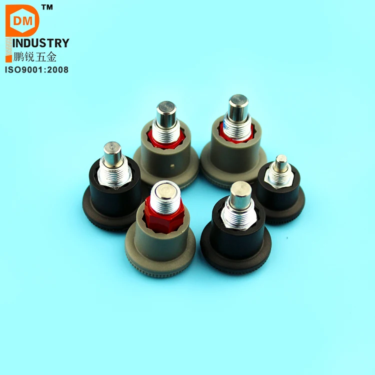 Plastic Knob Mini Indexing Plunger Without Rest Position