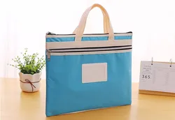 Candy color lovely laptop office school file waterproof briefcase