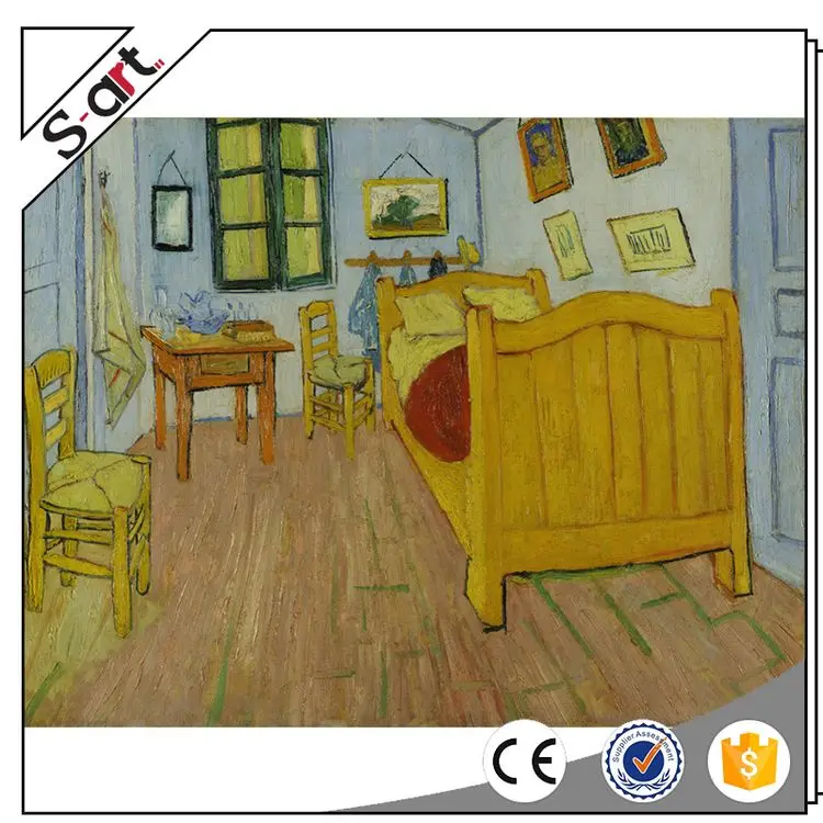 Wheat Field with Cypresses van gogh landscape painting