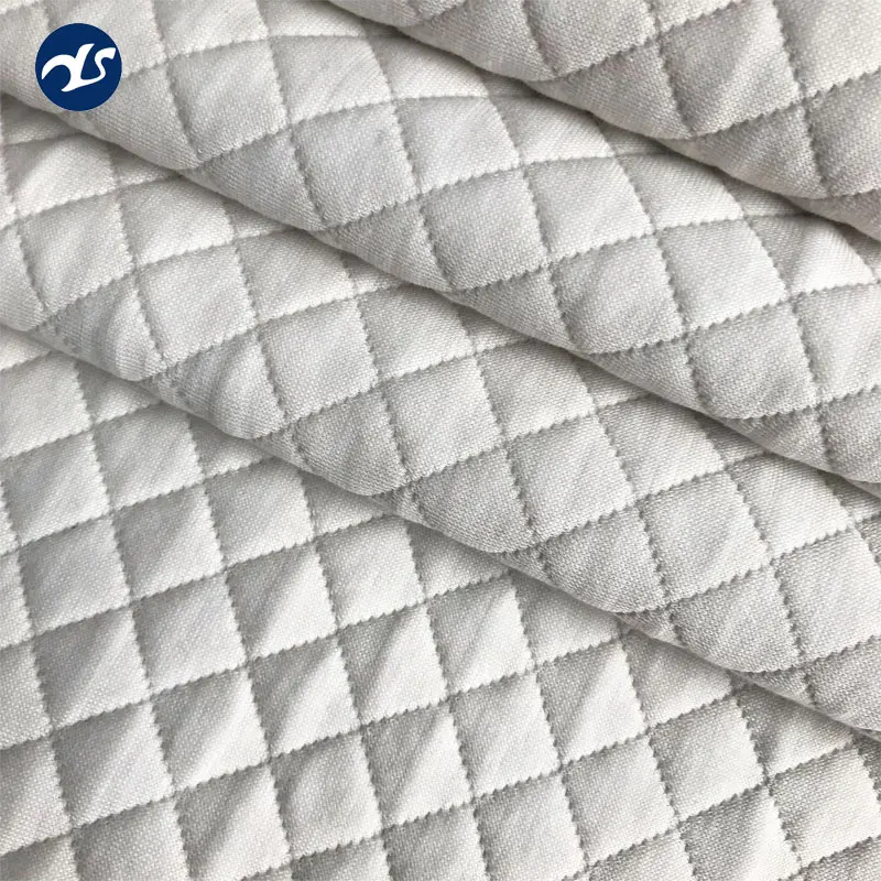 
Copper Fiber jacquard mattress knitted fabric good price made in china 