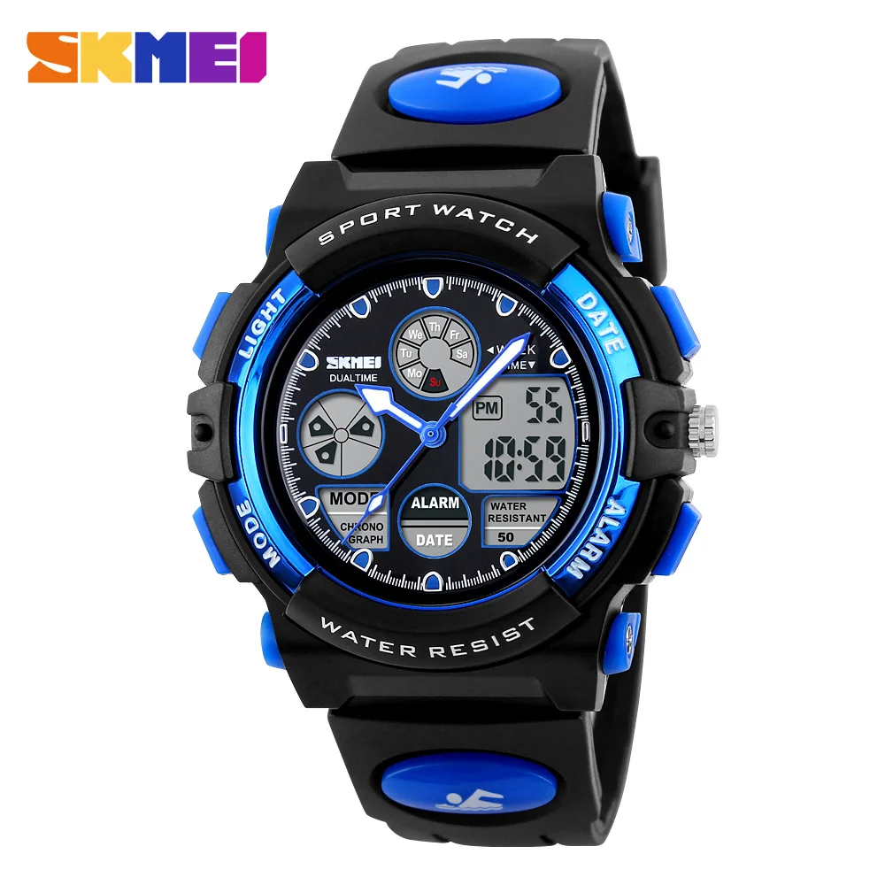 Skmei 1163 kid sport watch waterproof boy wristwatch black fashion custom logo