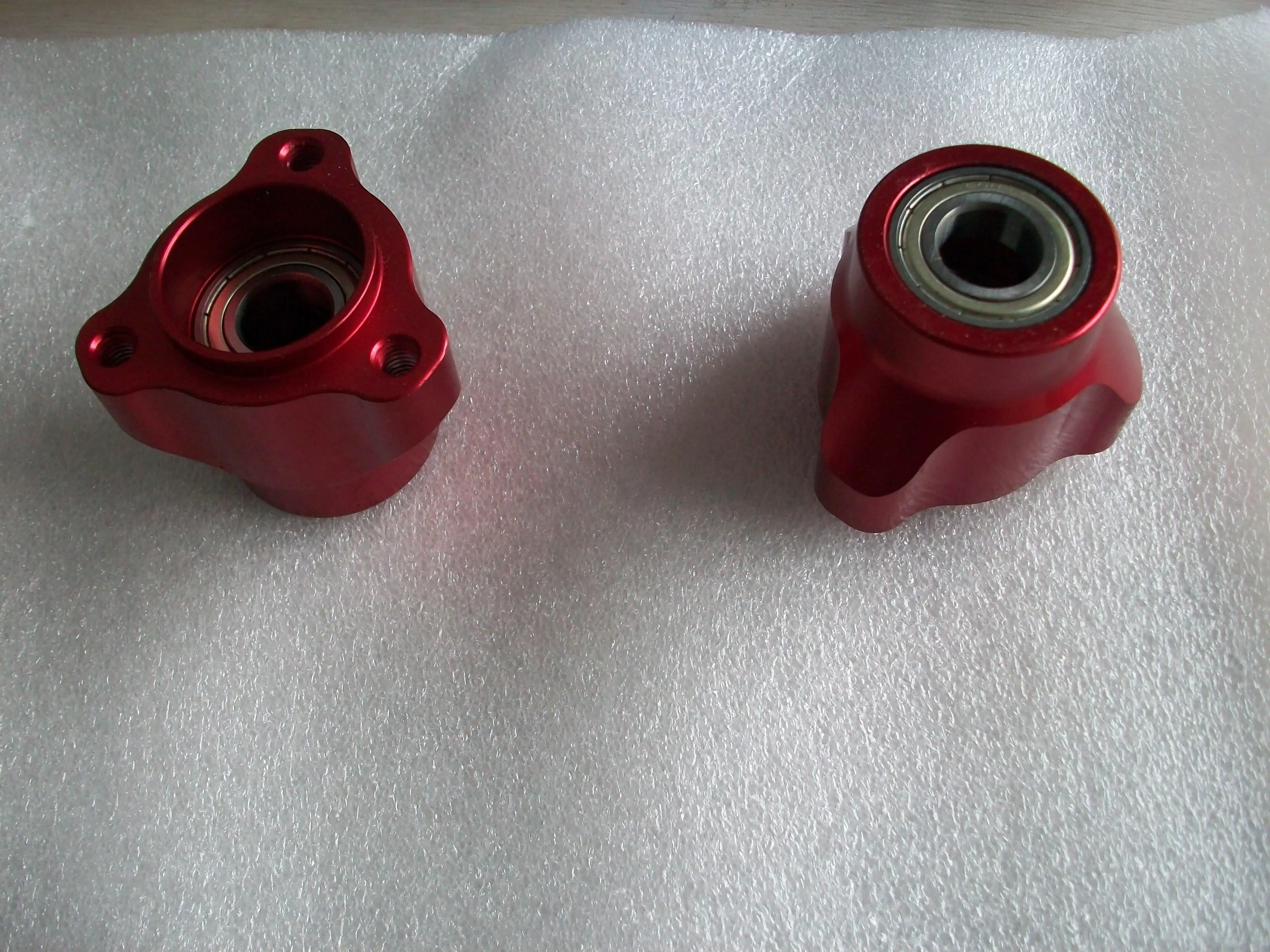 Aluminum Wheel Hub Q17X55   CNC machine making