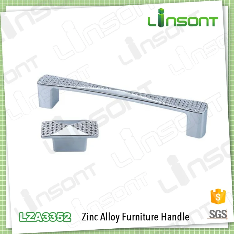Hot Sale Linsont OEM Factory Popular Kitchen Cabinet Hardware Zinc Alloy Pull Handle Factory