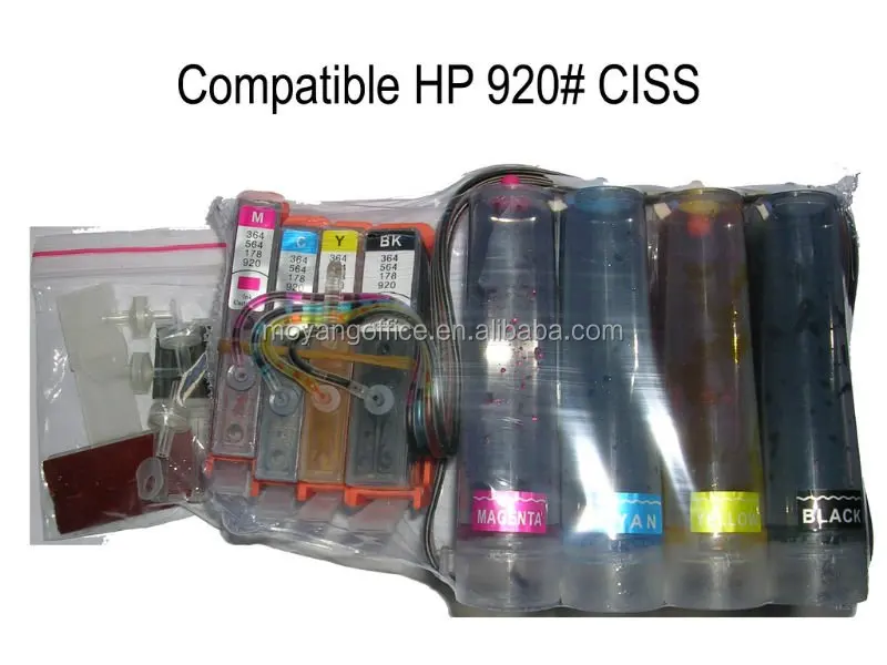 Moyang #920 #564 CISS refillable cartridge ch636AN ch634AN cd9471AN ch635AN for 564 920 ciss compatible for hp printer