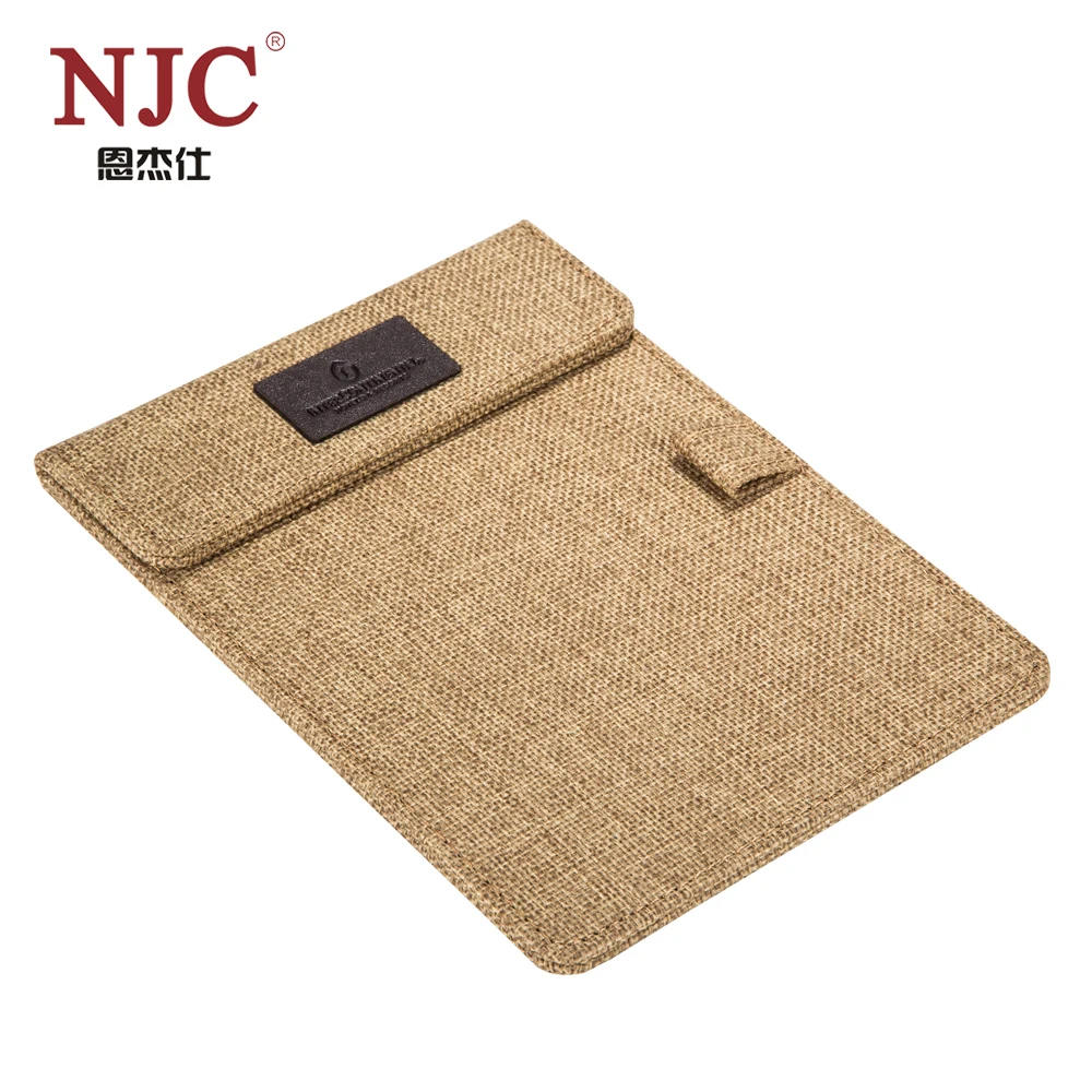 
Free sample light orange linen table blotter 