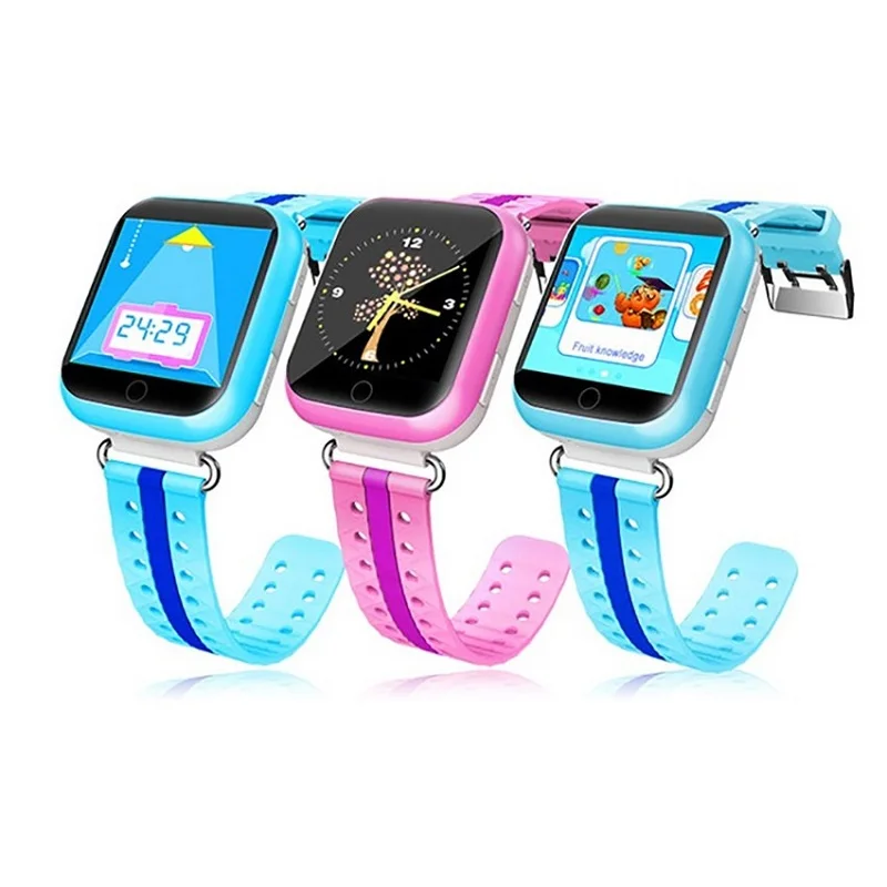 Q100 GPS Kids Smart Watch Baby Anti-lost Watch with Wifi Touch Screen SOS Call Location DeviceTracker for Children Safe Monitor