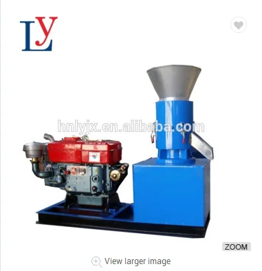 Diesel Power Animal feed pellet machine/Chicken manure feed pellet making machine/Feed pellet mill