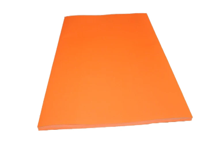 Пользовательская оптовая продажа Размер A4 самоклеящаяся флуоресцентная цветная наклейка бумага для лазерного и струйного принтера