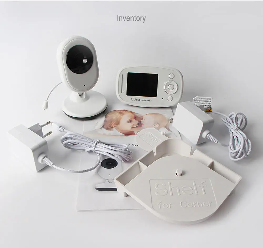 Baby Monitor 2.4GHz Infant Radio Babysitter Digital Video Sleeping Baby Monitor Temperature Display Radio Nanny