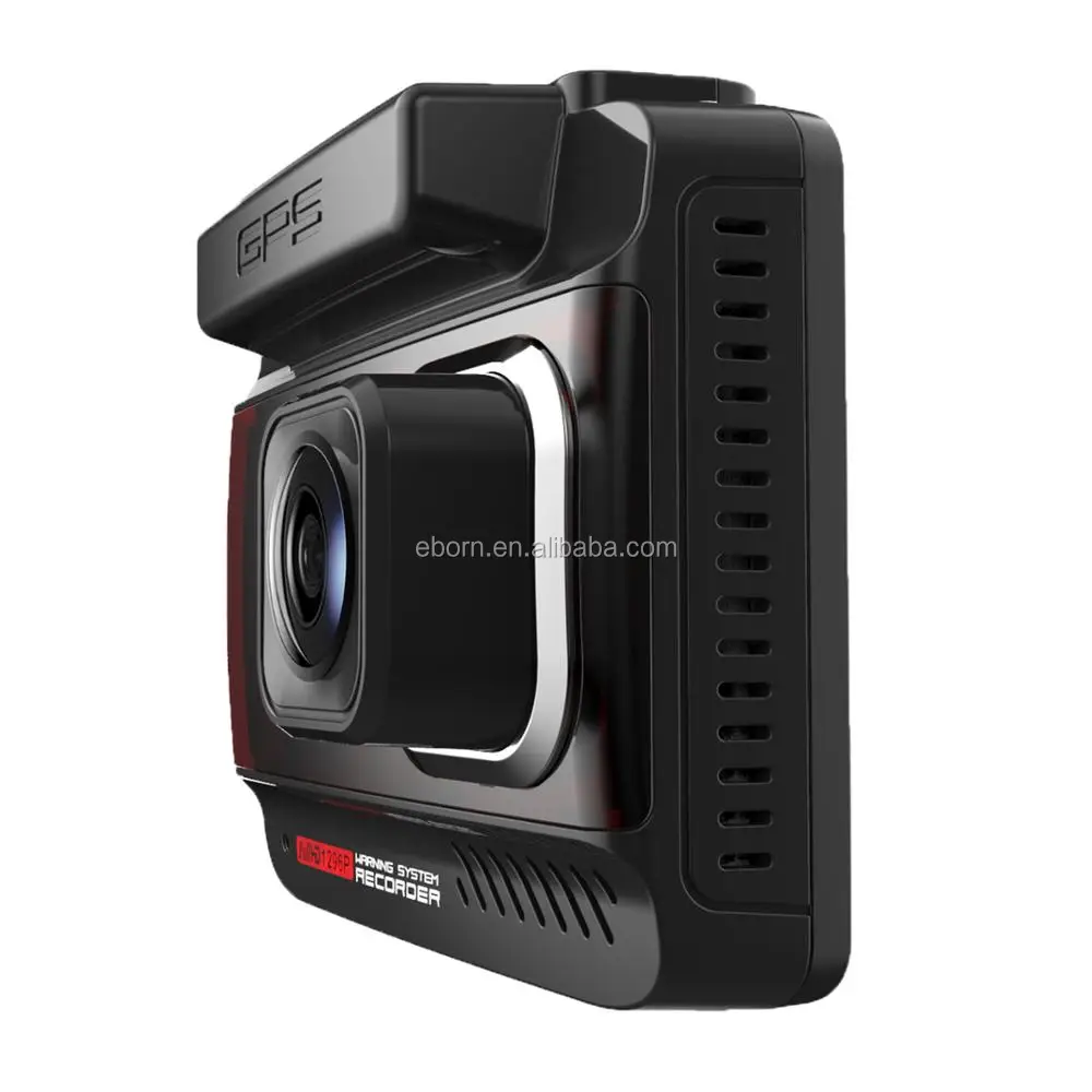 Radar detector dash cam with built in GPS Russia 3 in 1 combo anti car speed DVR video recorder all in one
