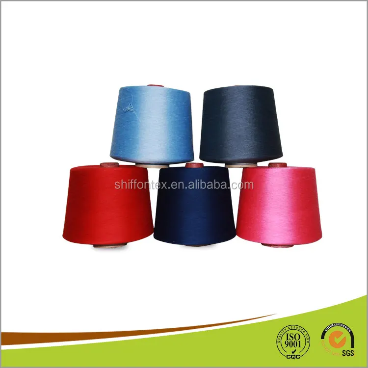 Alibaba Китай Спандекс Покрыты Полиэфирной Пряжи для Вязать Носки