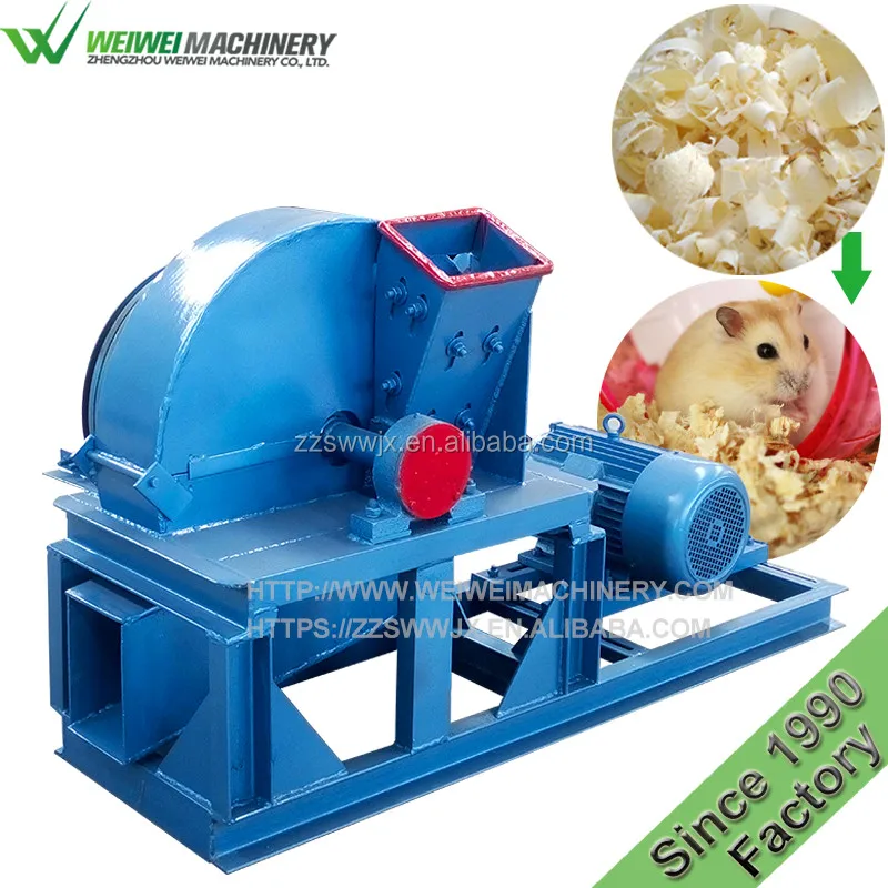 Weiwei woodworking machines wood log shaving machine leather shavings cutting hot sale