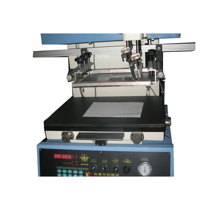 Automatic Semi-Automatic Flat Silk Printing Machine Vacuum Table Household Appliances Farm Industries Used Screen Printer