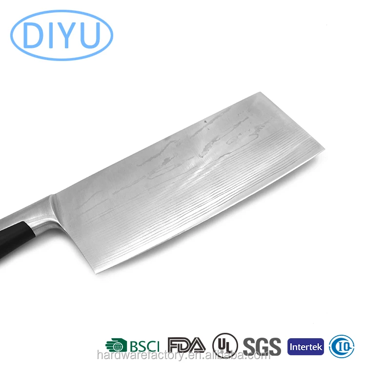 Free Sample 7 Inch Home Kitchen or Restaurant Stainless Steel Chopper - Cleaver Butcher knife  In stock