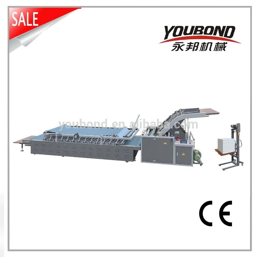 Полуавтоматическая коробка картон ламинатор машины