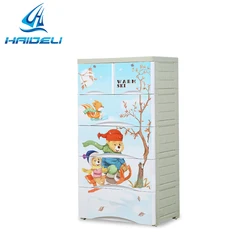 Cartoon Plastic Baby Drawers cabinet