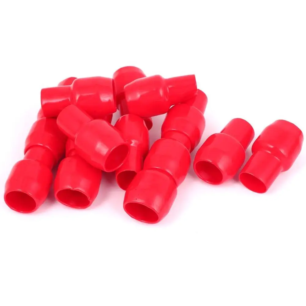 1000 Pcs Red Soft PVC Crimp Insulated Sleeves Terminal