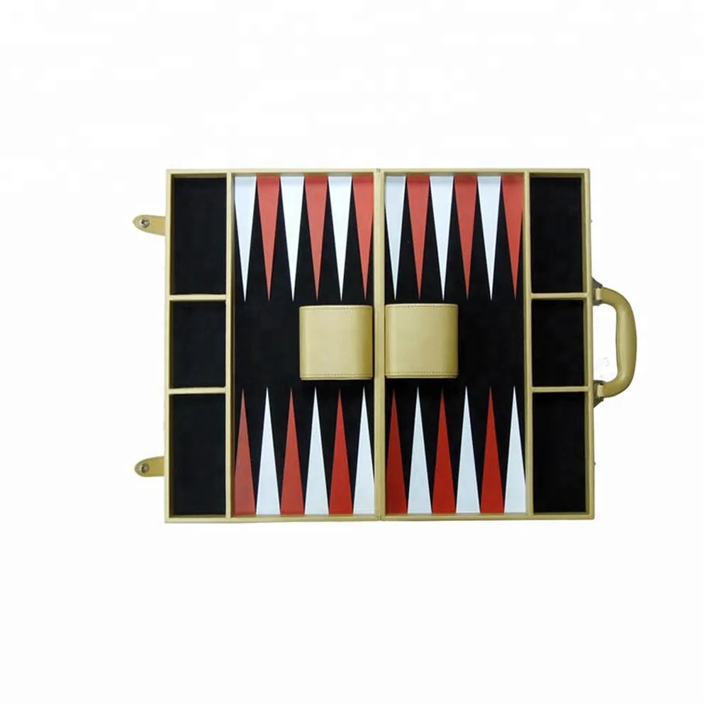 wholesale blue denim backgammon set for children gift