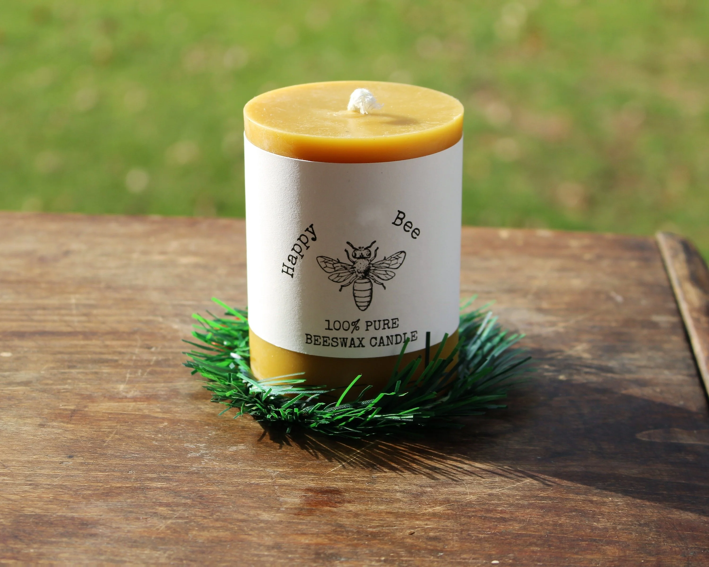 Home Decorative Aroma Natural Beeswax Candle Scented Candle Pillar Candle With Private Label