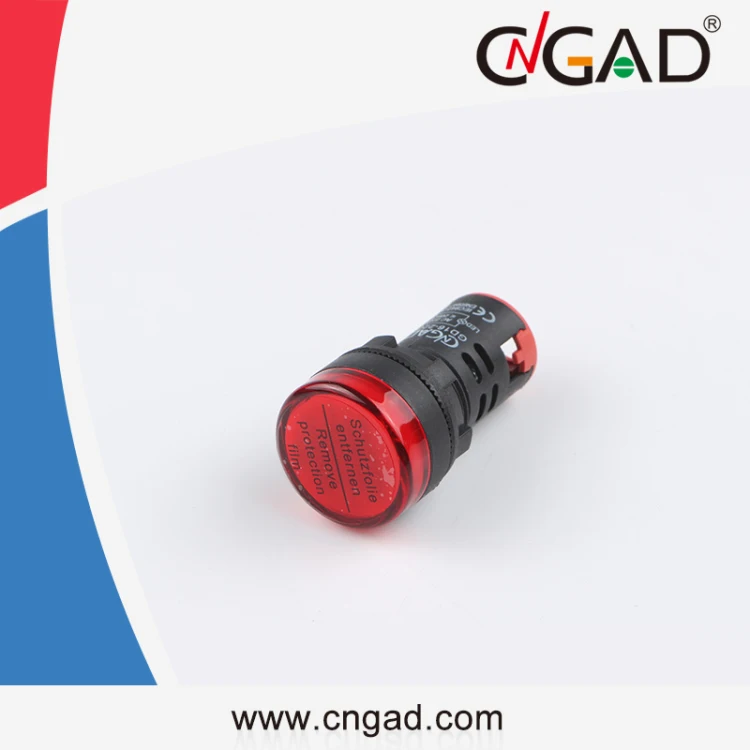 GD16-22DS CNGAD 22 мм 220 В красный светодиодный индикатор