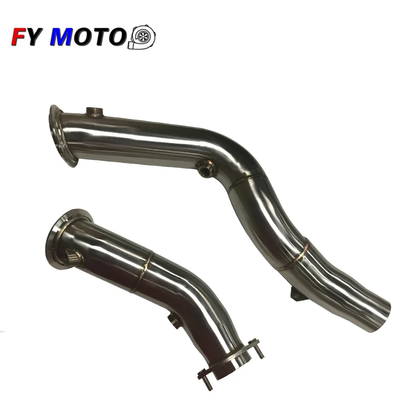 Stainless Steel  Exhaust Downpipe  for bmw F80 F82 M3 M4 S55  14+