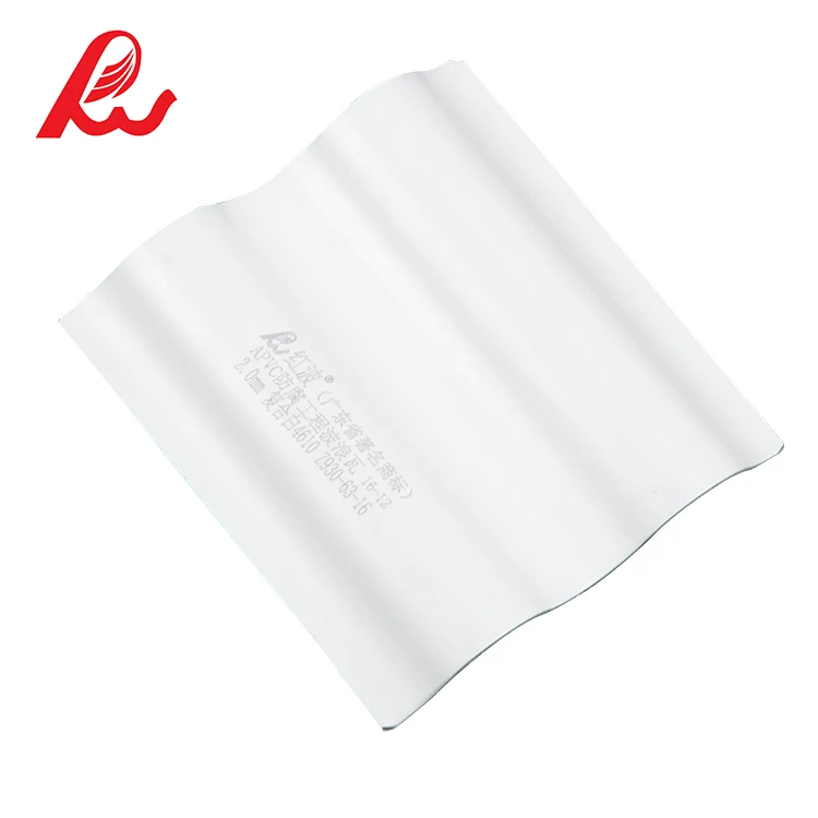 Хит продаж, кровельный материал для складов, для виллы, ПВХ кровельная черепица, Круглый волновой ПВХ Кровельный Лист