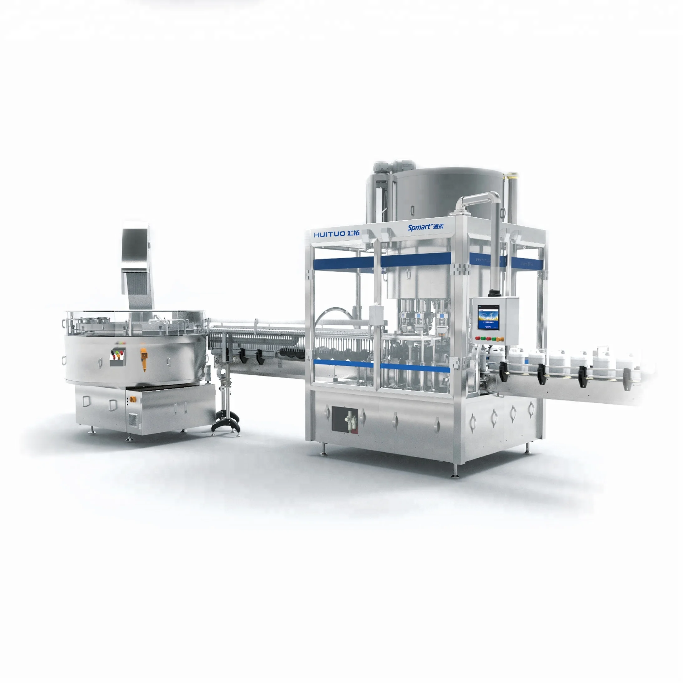 
Automatic filling capping and labeling machine for hand sanitizing gel, liquid soap and sanitizer 