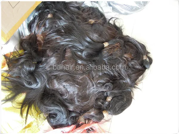 silky soft virgin raw human hair bulk unprocessed natural bulk human hair
