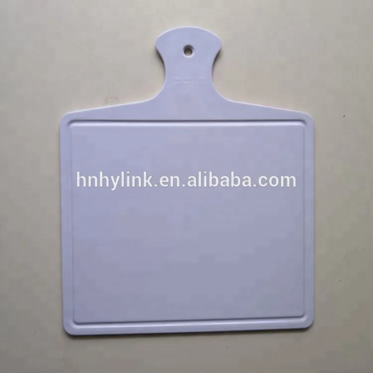 A5 LFGB Custom Printing Large Handle plastic Melamine Cutting Board Bamboo Fruit cutting board Bread cutting board