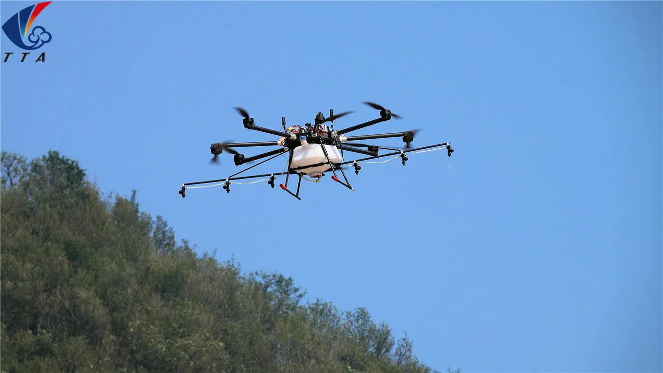TTA M8Apro 20kg Payload octocopter agriculture battery spot sprayer drone