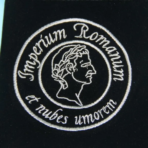 Оптовая продажа черный бархатный мешочек с вышивкой ювелирный мешок на