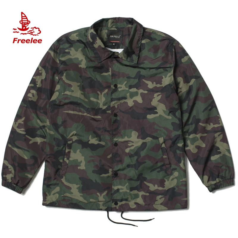 Wholesale camouflage coaches jacket camo