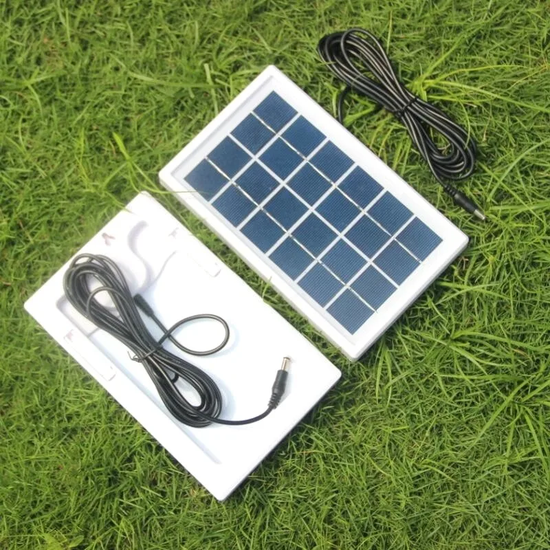 3 Watt 6V Solar Panel Solar Module For Solar Power System Polycrystalline Silicon Solar Cell With Frame light with solar panel